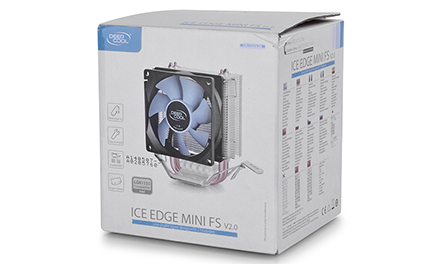 DEEPCOOL Ice Edge Mini FS V2 Ventirad CPU Ventilateur 80mm avec Quadrimedia